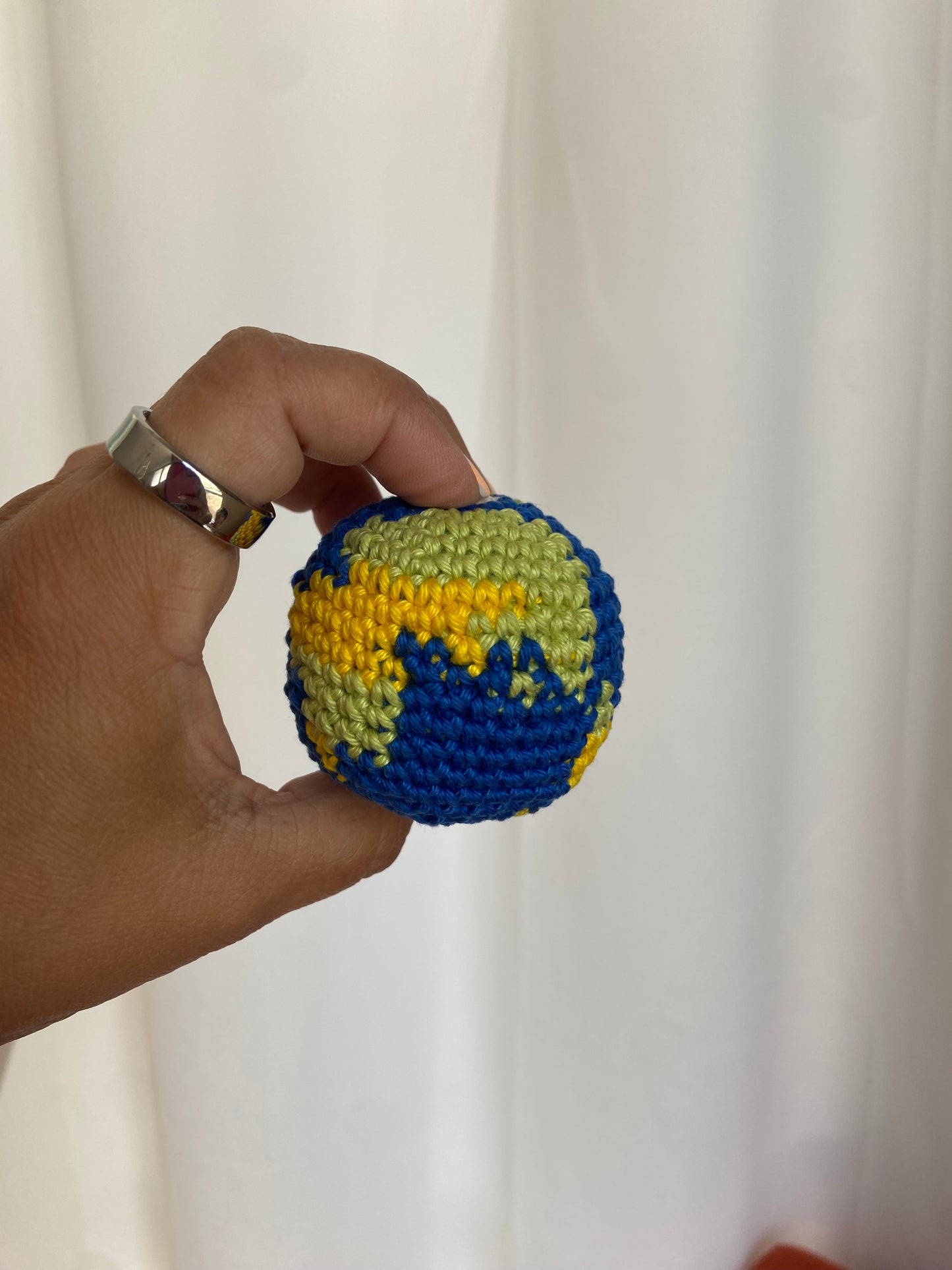 Earth Ball (hacky sack)