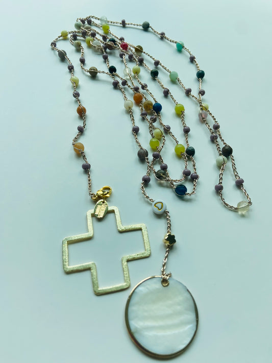 Collar Infinito Cross